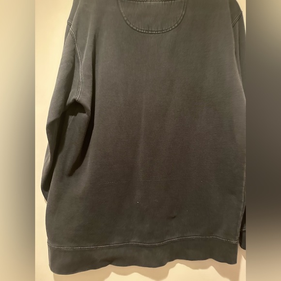 Aoii Comfort Colors Size Medium Alpha Omicron Pi Sweatshirt Gray With Gold Foil - Picture 8 of 9